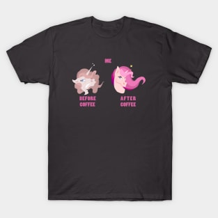 Unicorns need caffee T-Shirt